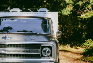 Camping in a Vintage Truck