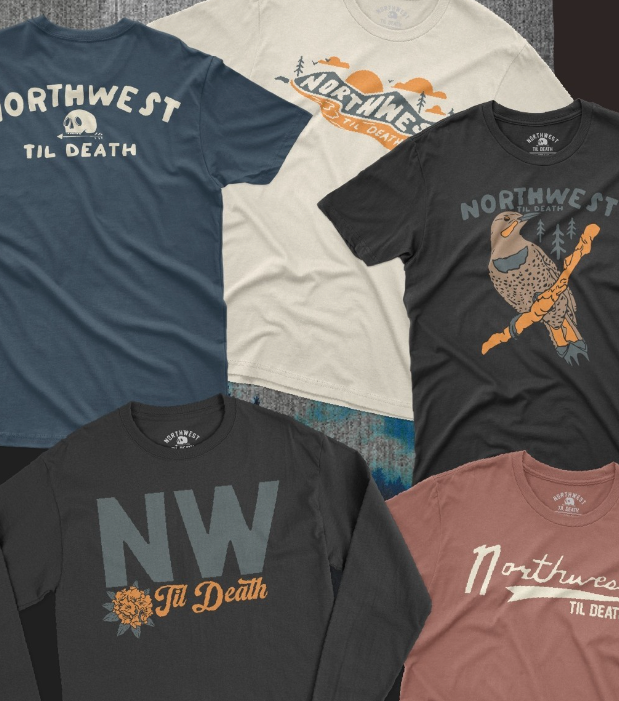Gear Up for Adventure with Our Latest Northwest Til Death Shirts!