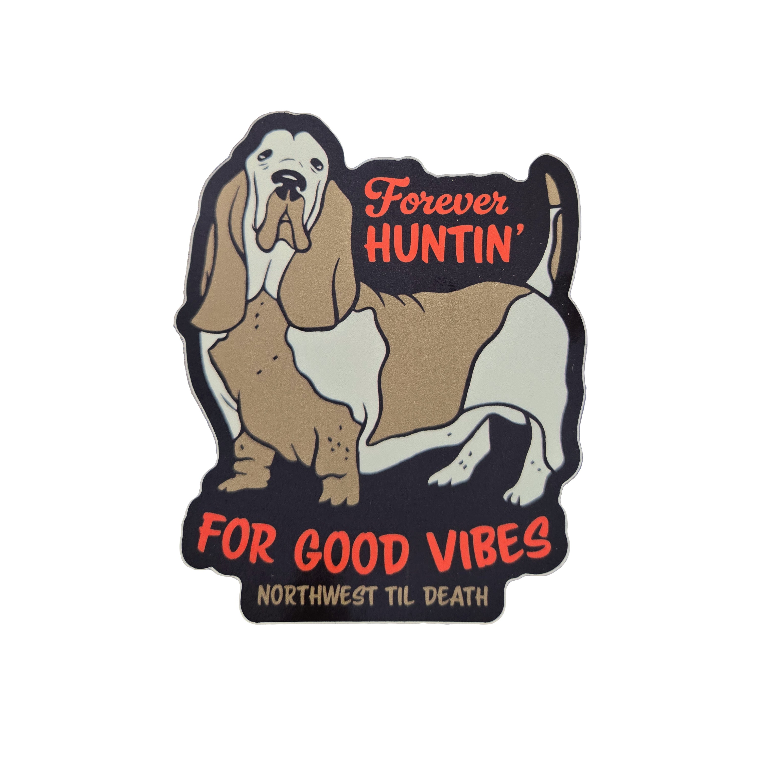 3" Good Vibes Vinyl Sticker