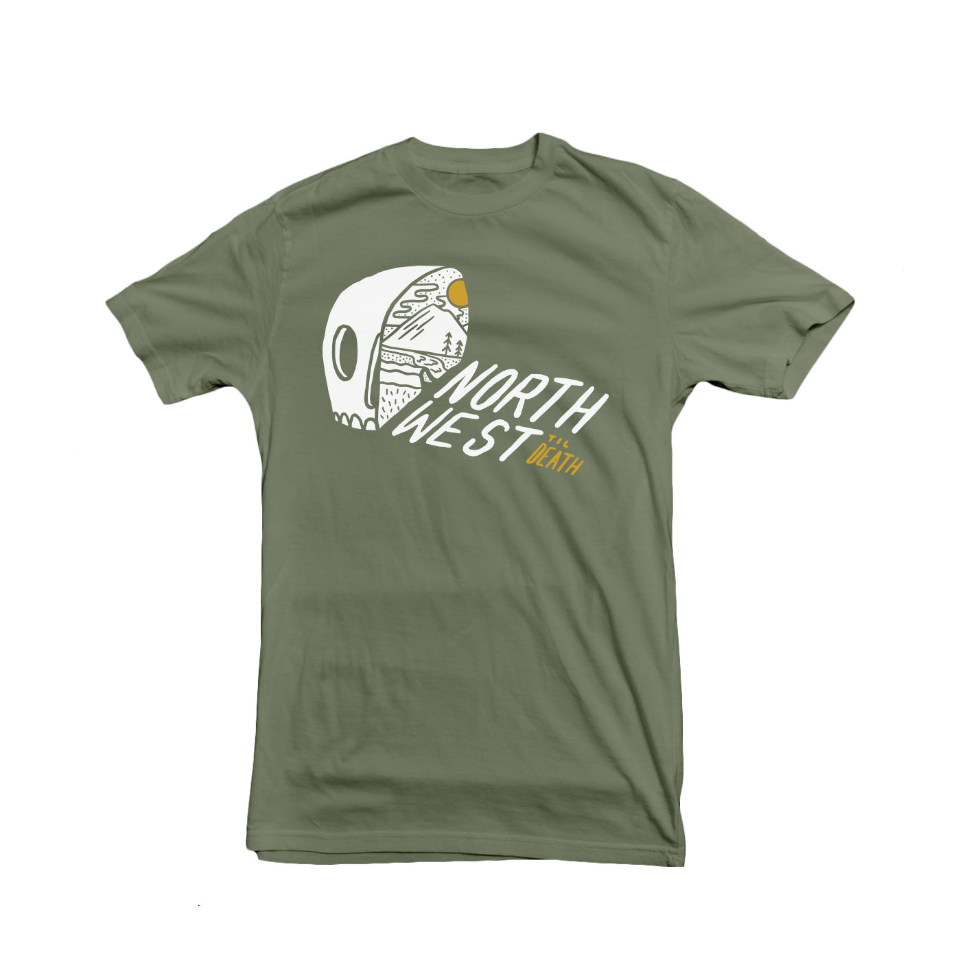 Adventure Dreamin' T-Shirt - Military Green